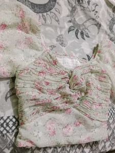 Floral Crop Top
