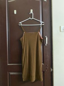 Brown Party Dress