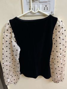 URBANIC Patchwork Pullover Blouse