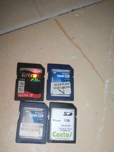 Vintage SD Card Lot