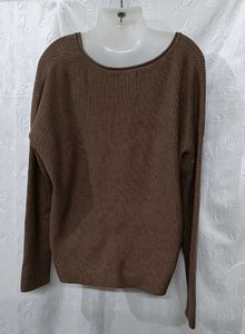 Premium V-Neck Knit Sweater 🤎