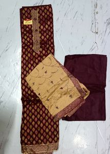 Banarsi Suit set Fabric Material Unstitched