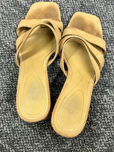 Zara Strappy Beige Heels