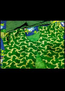 Beautiful Chanderi Saree With Blouse And Petticoat