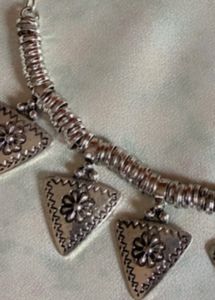 Oxidised Neckpiece Necklace