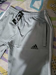 Adidas Track Pants - Gray(M- Size)