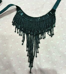 Elegant Floral Statement Necklace