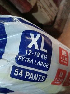Baby Diapers With 50 Pants.