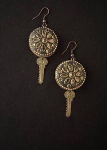 Key to Heart Earrings