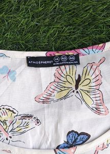 Beautiful Butterfly Top For Women Branded Atmosphe