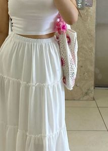 🧨PINTEREST WHITE SKIRT -ONLY 130