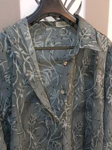 Floral Print Button-Down Shirt