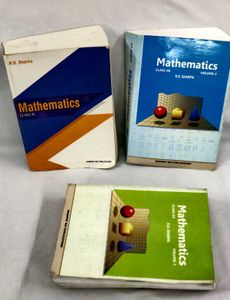 R. D . SHARMA  MATHS BOOK SET OF 3