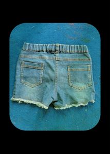 Cute Cherry Denim Shorts