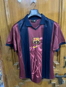 TRAVIS SCOTT NIKE BARCELONA RETRO 2000/01 JERSEY M