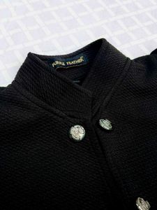 Black Button-Up Jacket