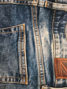 Denim Distressed Shorts