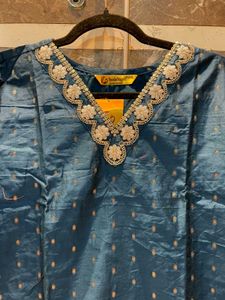 Navy Blue Kurta Set