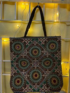 Embroidered Tote Bag