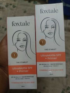 Foxtale Tinted Sunscreen