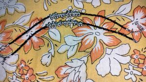 Beaded anklet