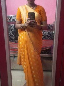Yellow Saree