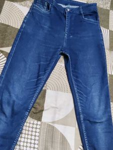 Dark Blue Denim Jeans