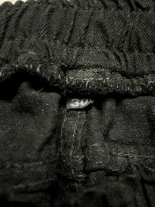 Cargo Jeans Joggers Black Denim Pants