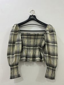 ZARA Cotton Blend Top