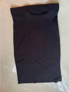 Black Long Pencil Skirt