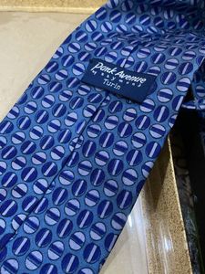 Park Avenue Blue Dotted Premium Tie-Pocket Square