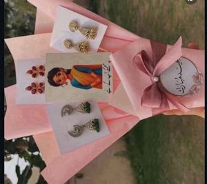 Elegant Jumka Bouquet ✨