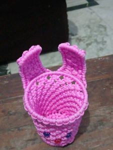 Handmade Macrame Pen/Pencil Holder