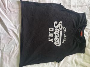 Superdry Black Graphic Tee