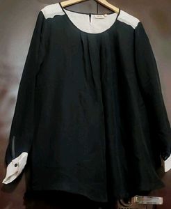 Black ⚫ Color Top For Girl Or Women 46 Bust