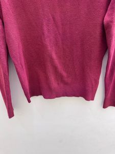 Burgundy Turtleneck Sweater