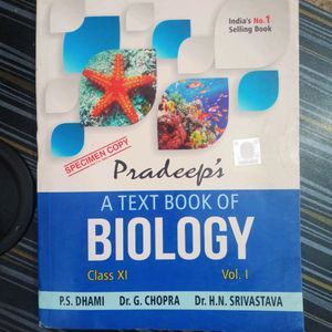 Class 11th Biology Textbook🔖