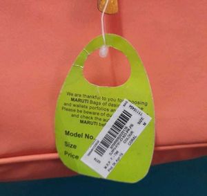 Orange Crossbody Sling Bag