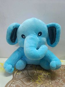Cute Blue Elephant Plushie