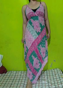 Boho Print Dress
