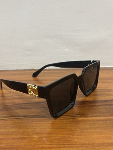 Square Black Frame Sunglasses - From Bali