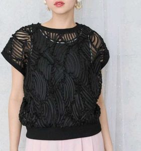 Black Lace Top