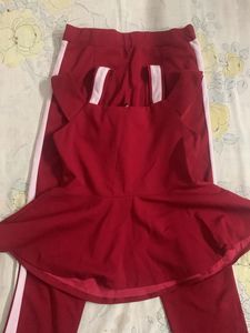 Red Co Ord Set