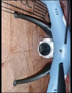 Blue Drone with Camera