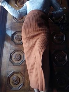 Elegant Brown Skirt 🤎🤎