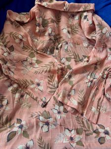 Floral Print Button-Down Shirt