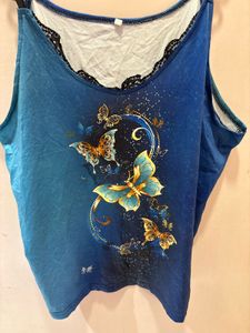 Butterfly Print Cami Top