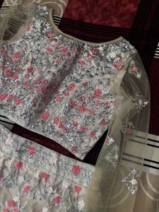 Floral Embroidered Lehenga Choli Set