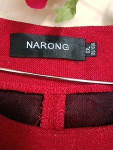 Elegant Red Dress Gorgeous imported quality