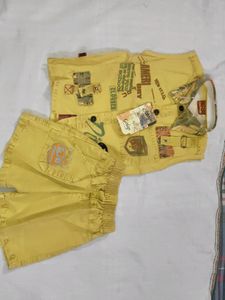Baby Boy Sleevless Cloth Set